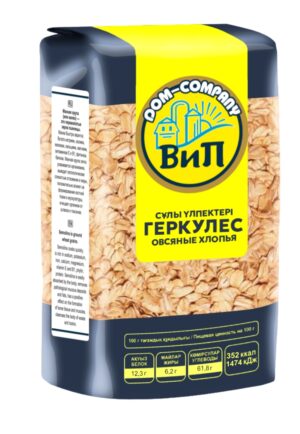 Хлопья овсяные Геркулес — купить оптом в Караганде, DOM Company